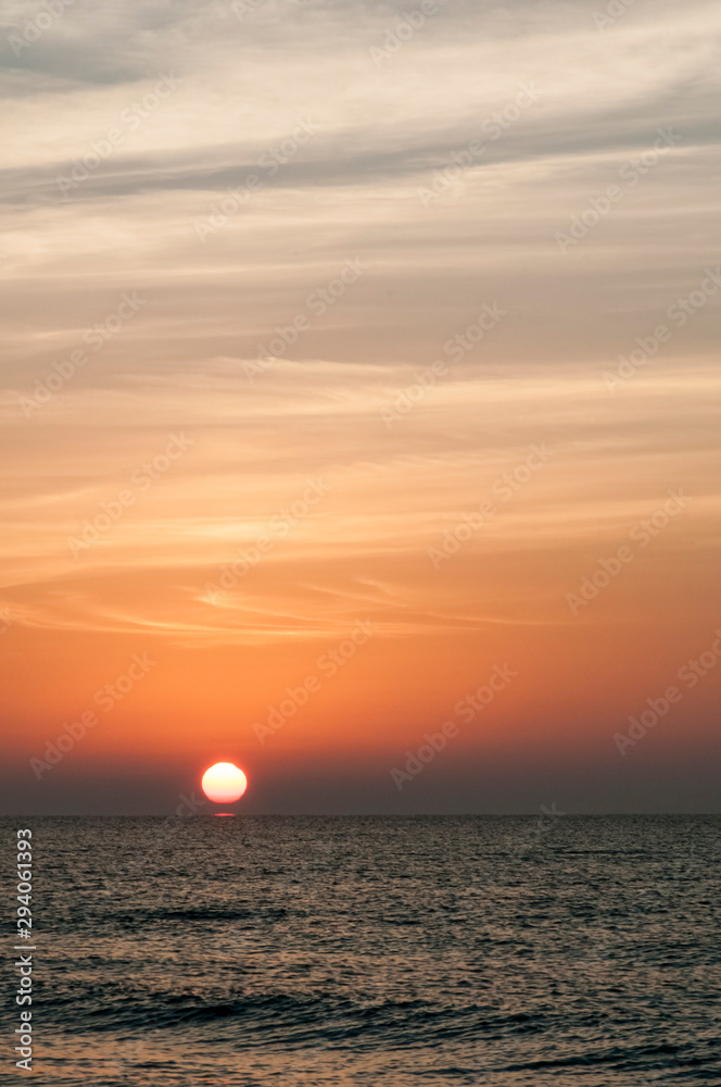 sunrise over Gulf
