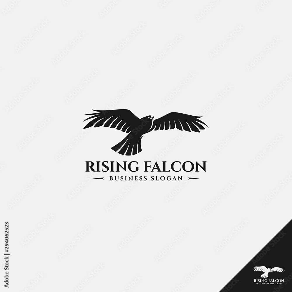 Naklejka premium Falcon Logo / eagle Logo