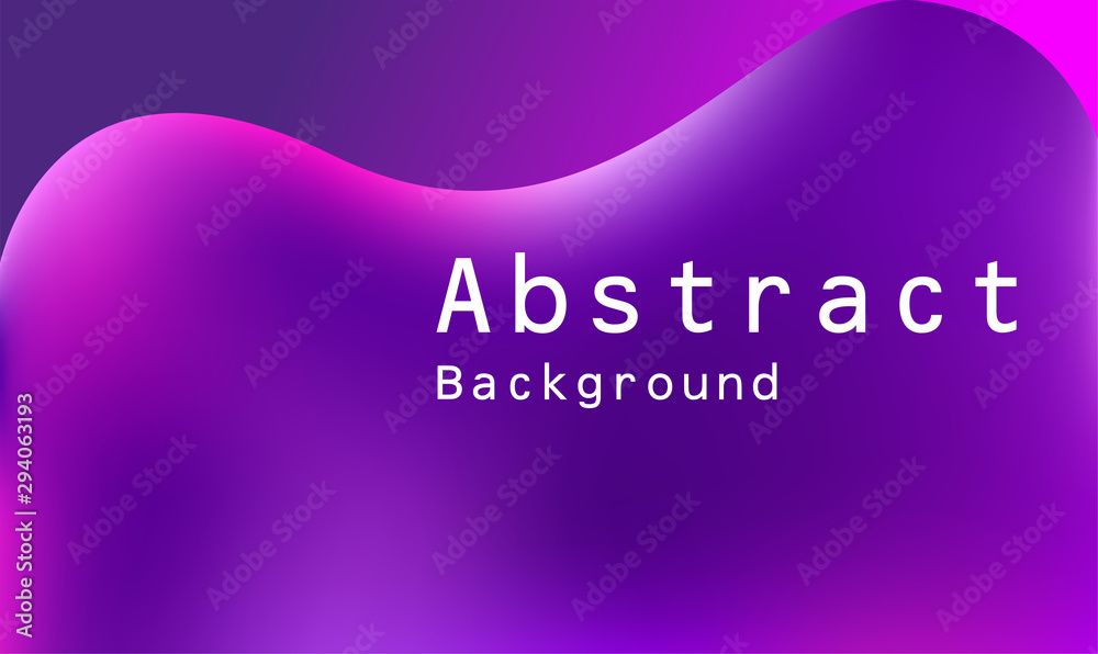abstract ultraviolet background, with gradient and fluid shape composition.