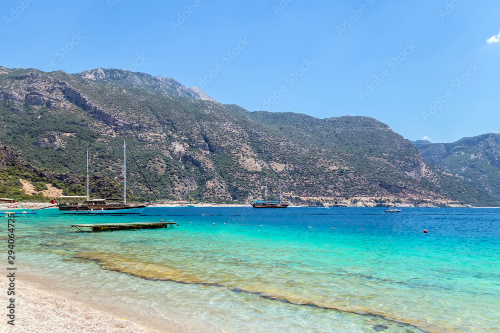Ionian Sea the island mountain cruising yacht sail