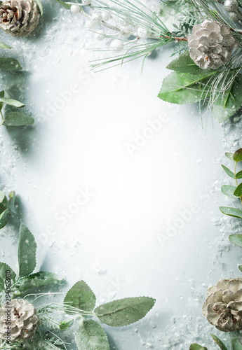 Christmas and New Year holidays concept