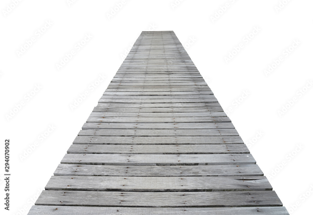 Fototapeta premium Long wooden pier