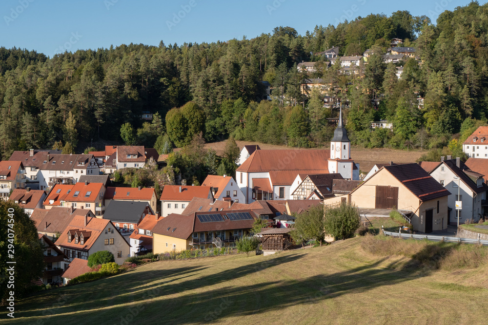 Dorf in der Fränkischen Schweiz