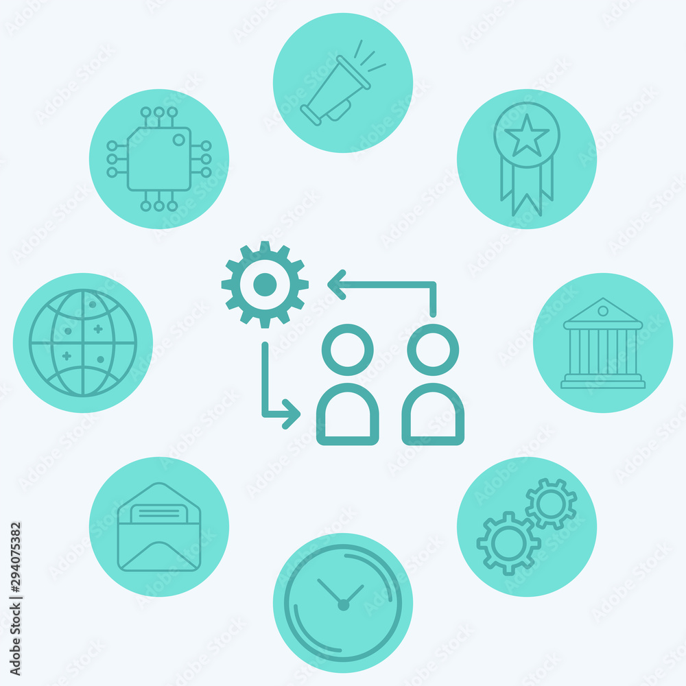 Discussion vector icon sign symbol Discussion vector icon sign symbol