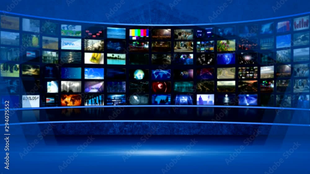 3d tv virtual studio backgrounds HD 1080