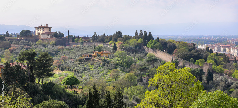 Florence, Italy. City view from Piazzale Michelangelo Florence, Italy. City view from Piazzale Michelangelo