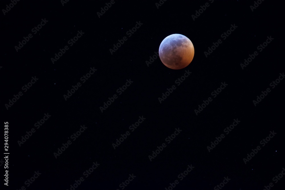 partial blood moon