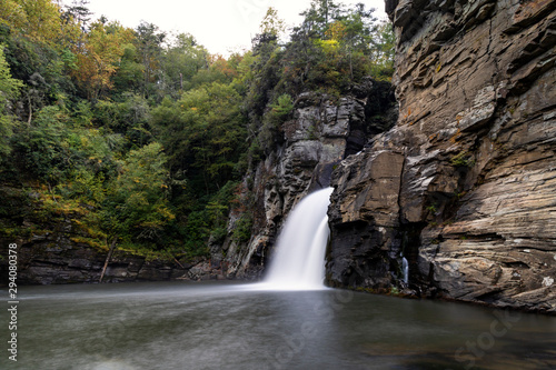 Linville Falls on the Blue Ridge Parkway, North Carolina