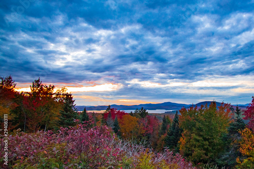 Sunset in the Mountaints