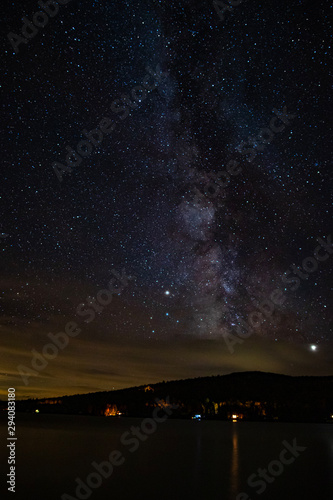 night sky with stars