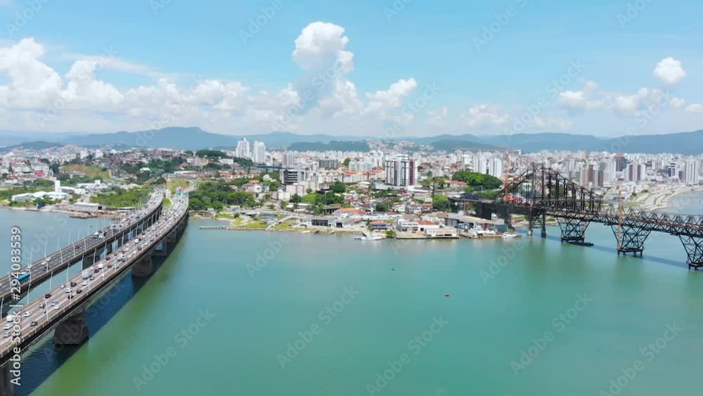 Hercilio Luz, Pedro Ivo Campos Colombo Salles, Suspension bridge, Florianopolis Hercilio Luz, Pedro Ivo Campos Colombo Salles, Suspension bridge, Florianopolis