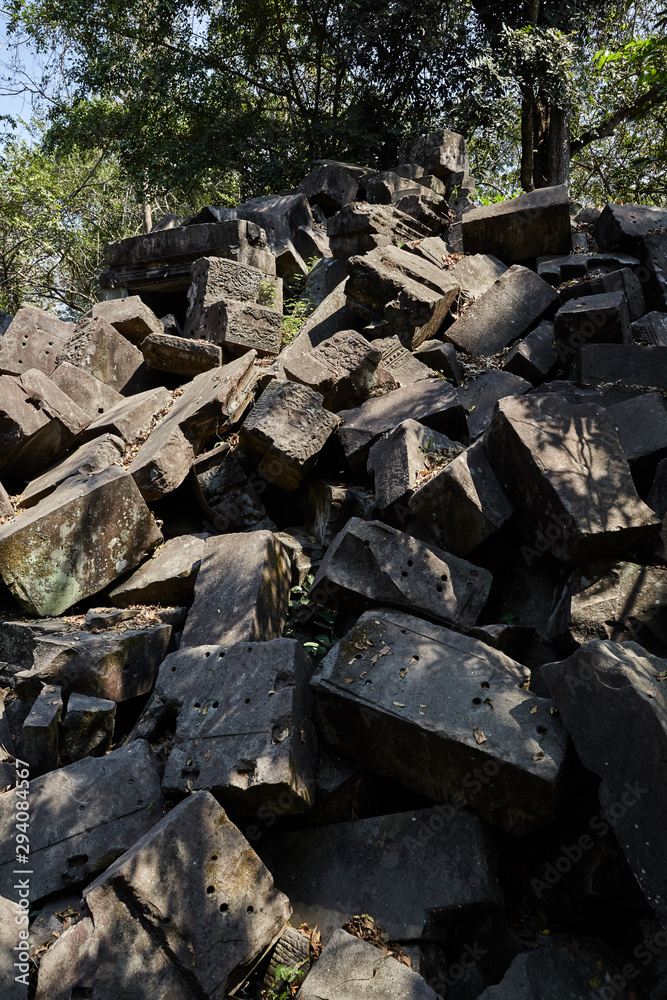 Beng Mealea is a famous landmark in Cambodia. Beng Mealea is a famous landmark in Cambodia.