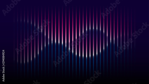 Sound wave rhythm stripe background