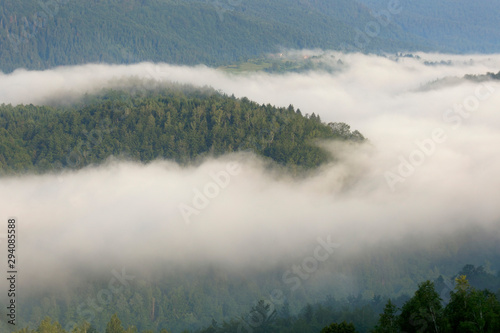 Sea of clouds in the mountains of Croatia © Goran