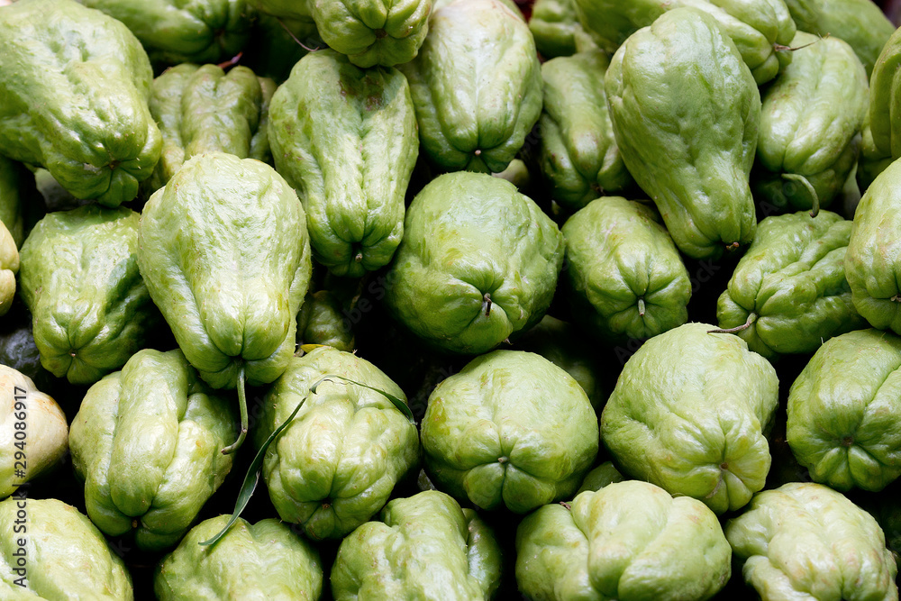 Fresh vegetables in the market Fresh vegetables in the market