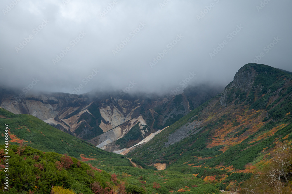 Fototapeta premium 十勝岳温泉