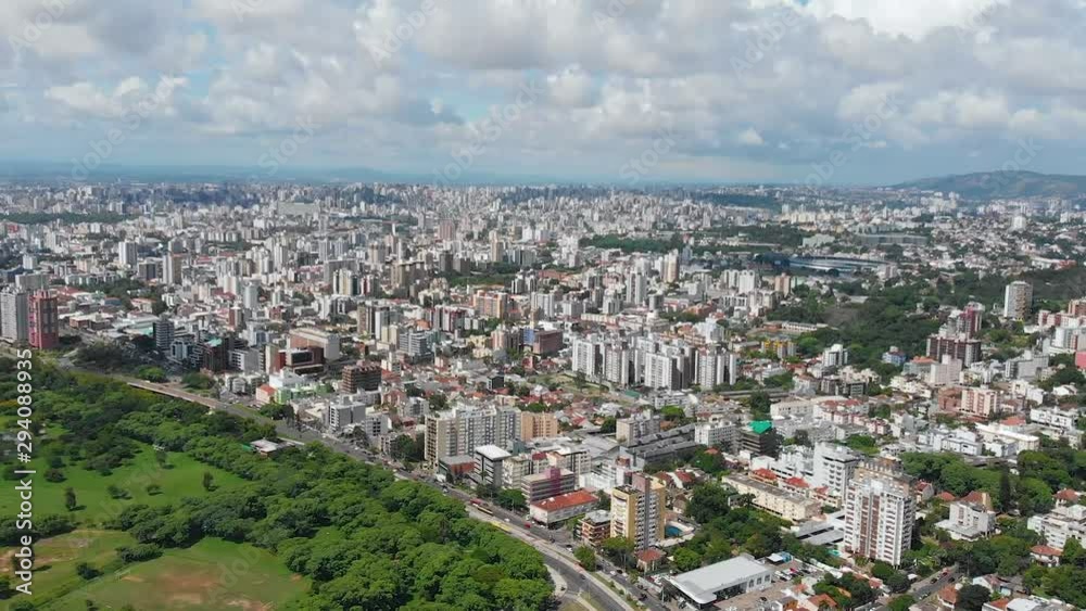 Porto Alegre, Rio Grande do Sul, Brazil (aerial view, drone footage) Porto Alegre, Rio Grande do Sul, Brazil (aerial view, drone footage)