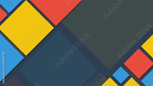 colorful smooth fresh eye catching color square geometric background template wallpaper presentation slide elegant simple cool illustration