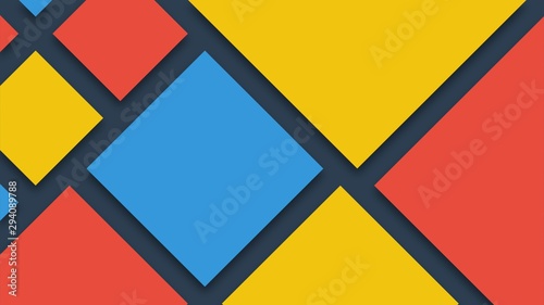 colorful smooth fresh eye catching color square geometric background template wallpaper presentation slide elegant simple cool illustration