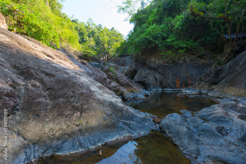 Tharn Mayom Waterfall in Ko Chang  Trat