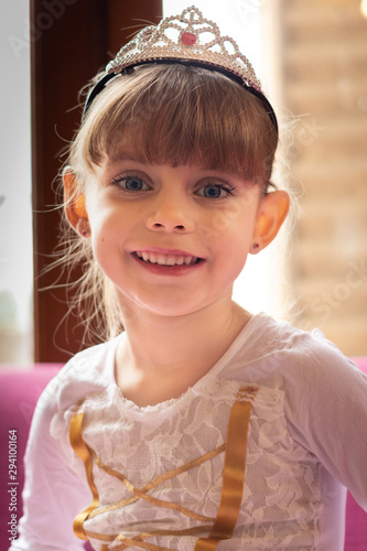niña sonriendo