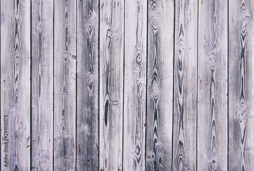 Photo of a white wooden fence made of boards in high resolution