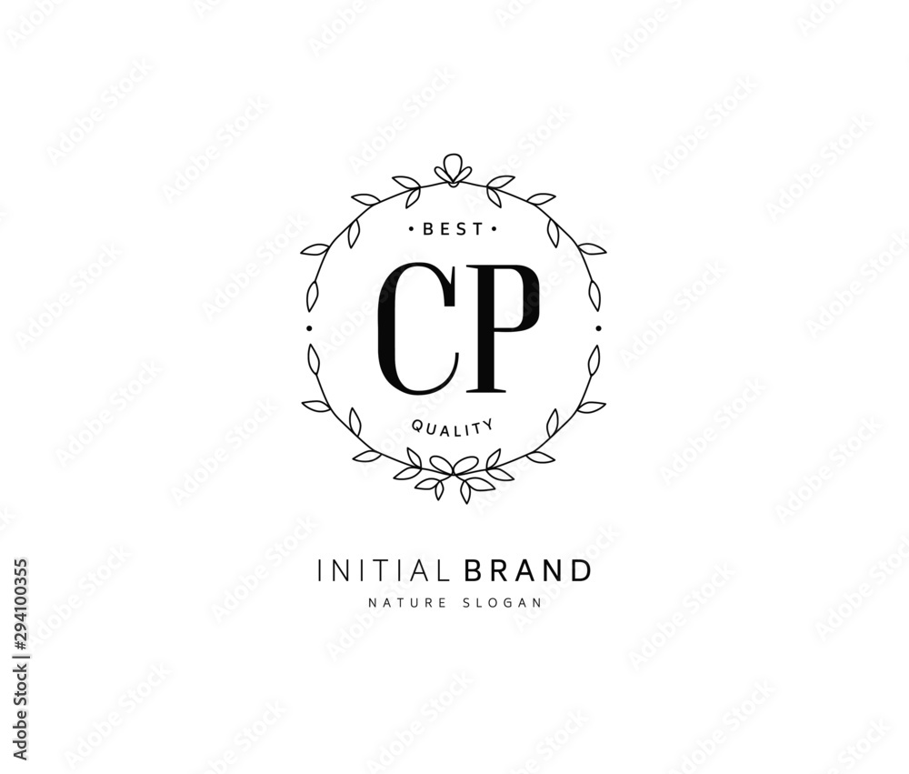 C P CP Beauty vector initial logo, handwriting logo of initial signature, wedding, fashion, jewerly, boutique, floral and botanical with creative template for any company or business. C P CP Beauty vector initial logo, handwriting logo of initial signature, wedding, fashion, jewerly, boutique, floral and botanical with creative template for any company or business.