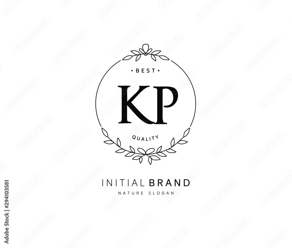 K P KP Beauty vector initial logo, handwriting logo of initial signature, wedding, fashion, jewerly, boutique, floral and botanical with creative template for any company or business. K P KP Beauty vector initial logo, handwriting logo of initial signature, wedding, fashion, jewerly, boutique, floral and botanical with creative template for any company or business.