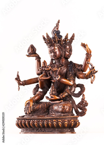 Bodhisattva Avalokiteshvara is presented in the form of Mahakarunika photo