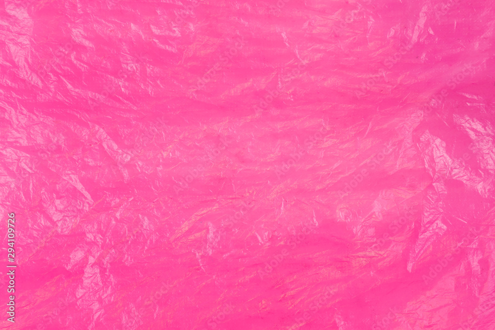 Fototapeta premium Wall surface plastic texture. Abstract background with pink shapes in top view.
