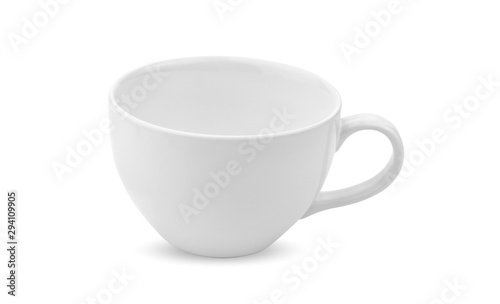 Cup isolated on white background.