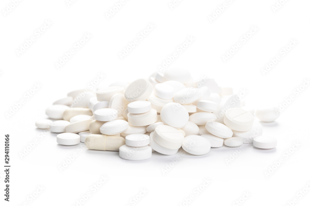 Medical,pharmacy theme background concept. White pills on white background. Medical,pharmacy theme background concept. White pills on white background.