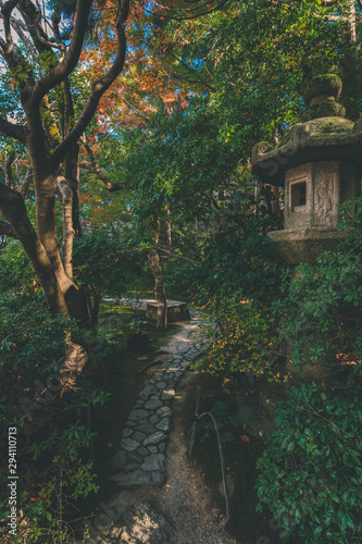 京都 大河内山荘の紅葉と秋景色 © Tomoya Mino