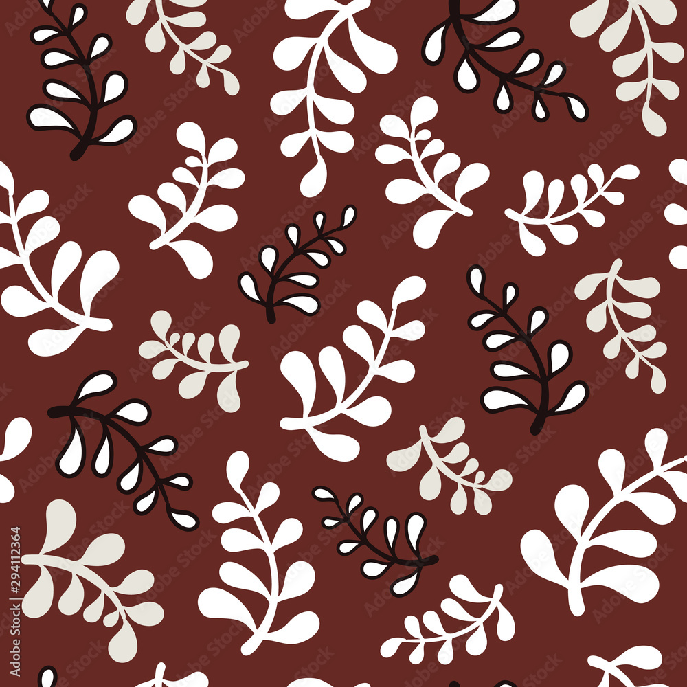 Denisa seamless fern pattern Denisa seamless fern pattern