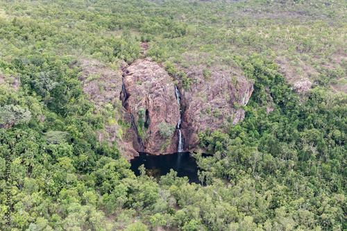 Aerial view of Wangi Falls, Litchfield National Park photo