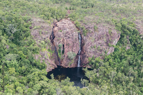 Aerial view of Wangi Falls, Litchfield National Park photo