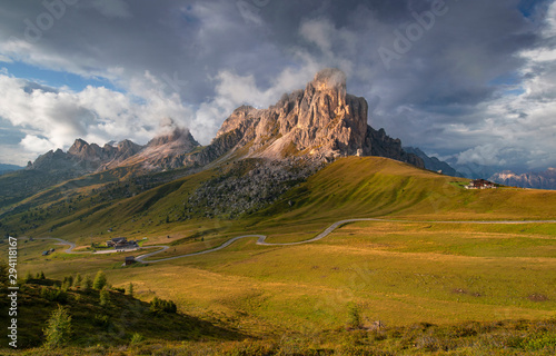 landscape in the mountains