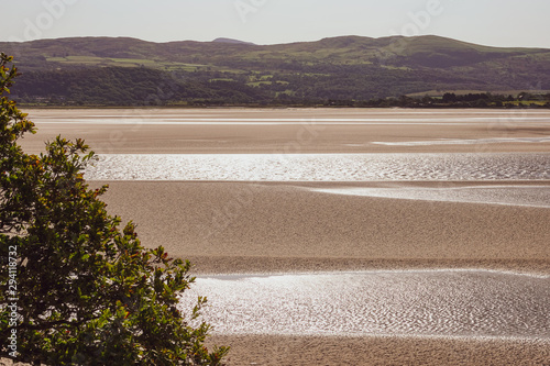 View across the estuary of the River Dwyryd at Portmeirion. photo