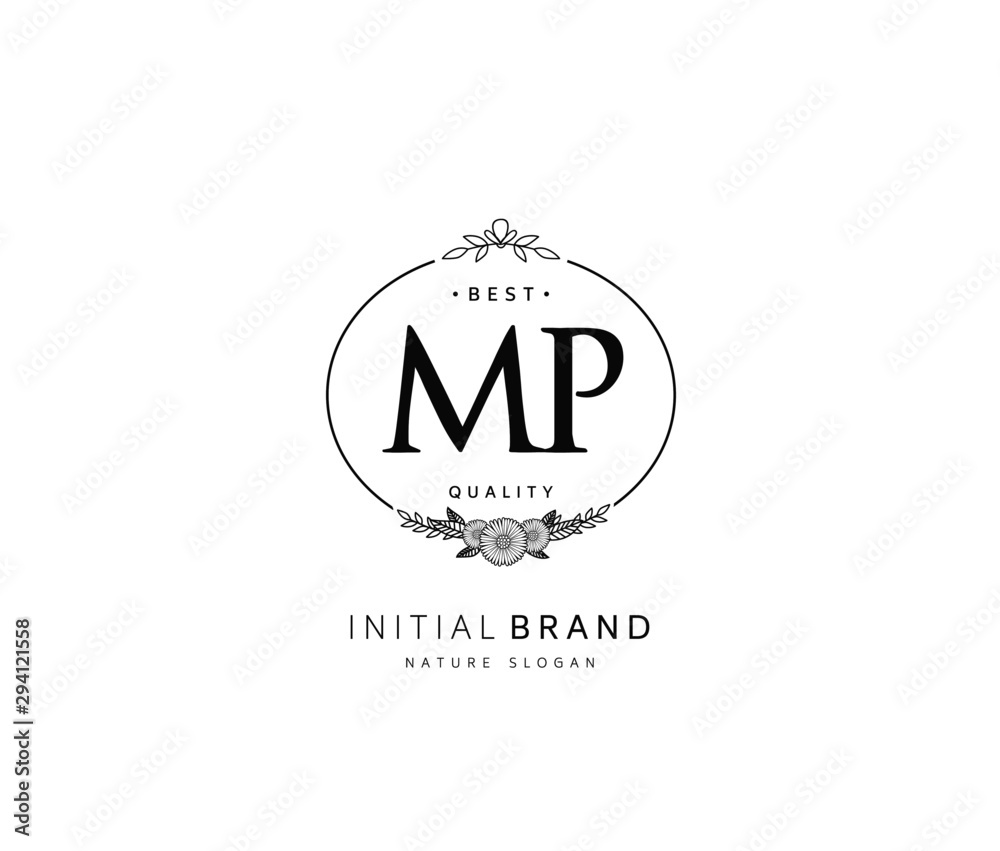 M P MP Beauty vector initial logo, handwriting logo of initial signature, wedding, fashion, jewerly, boutique, floral and botanical with creative template for any company or business. M P MP Beauty vector initial logo, handwriting logo of initial signature, wedding, fashion, jewerly, boutique, floral and botanical with creative template for any company or business.