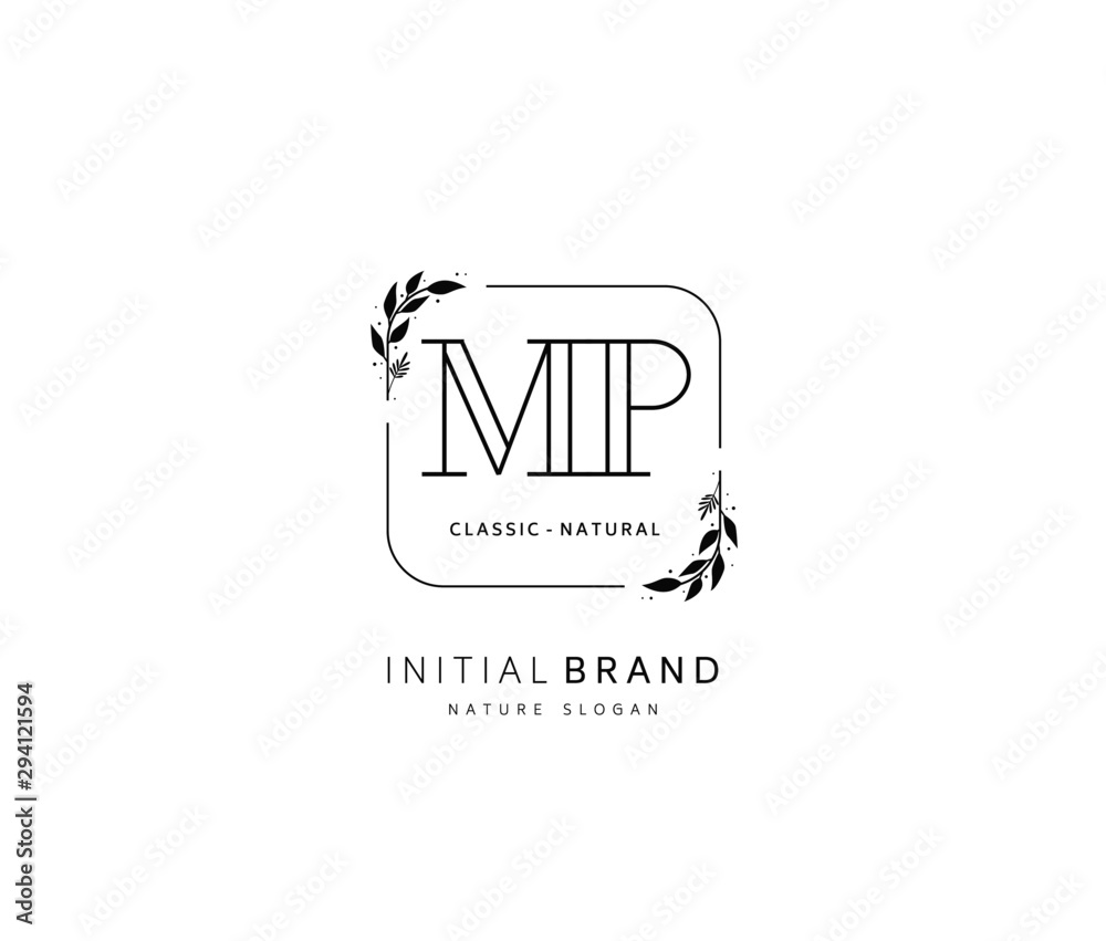 M P MP Beauty vector initial logo, handwriting logo of initial signature, wedding, fashion, jewerly, boutique, floral and botanical with creative template for any company or business. M P MP Beauty vector initial logo, handwriting logo of initial signature, wedding, fashion, jewerly, boutique, floral and botanical with creative template for any company or business.