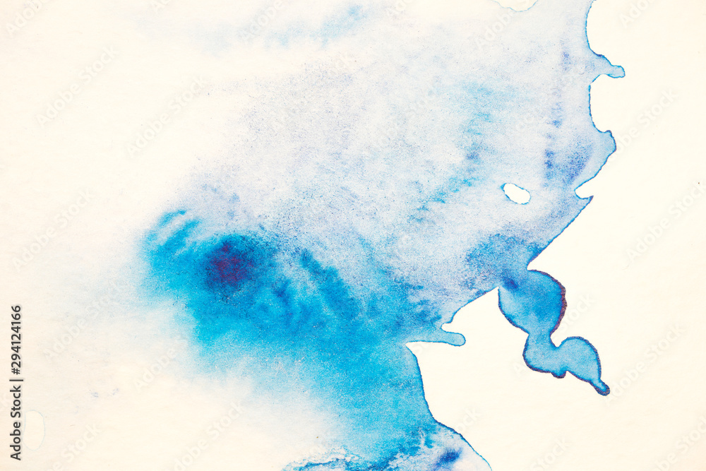 Ink Blue Watercolor Background Stock Photo - Download Image Now - Watercolor  Paints, Watercolor Painting, Spray - iStock