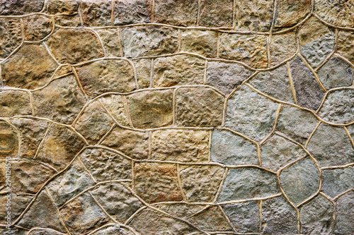 Stone wall texture grunge background.