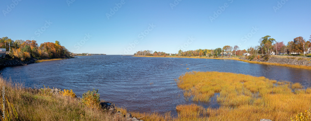 boating lake at Nova Scotia