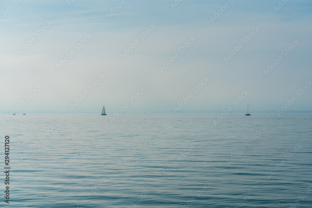 Sailing boats on the Bodensee