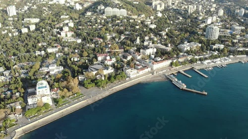 yalta promenade at sunrise