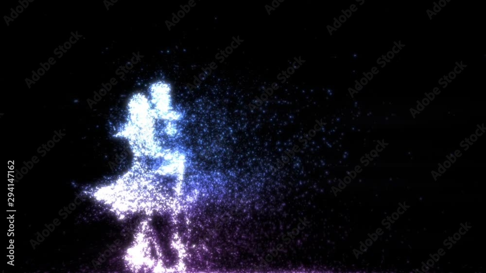 latin dance  Dancing Particles