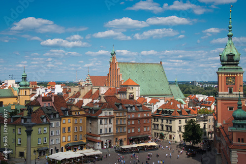 view of the city of prague czech republic