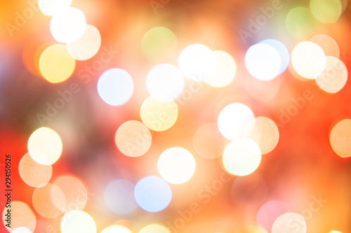 Defocus christmas lights background