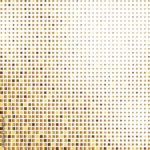 Mosaic background of golden glitter