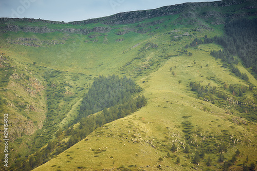 Natural landscapes in mountains and valleys  clean air  good ecology  tourist attraction